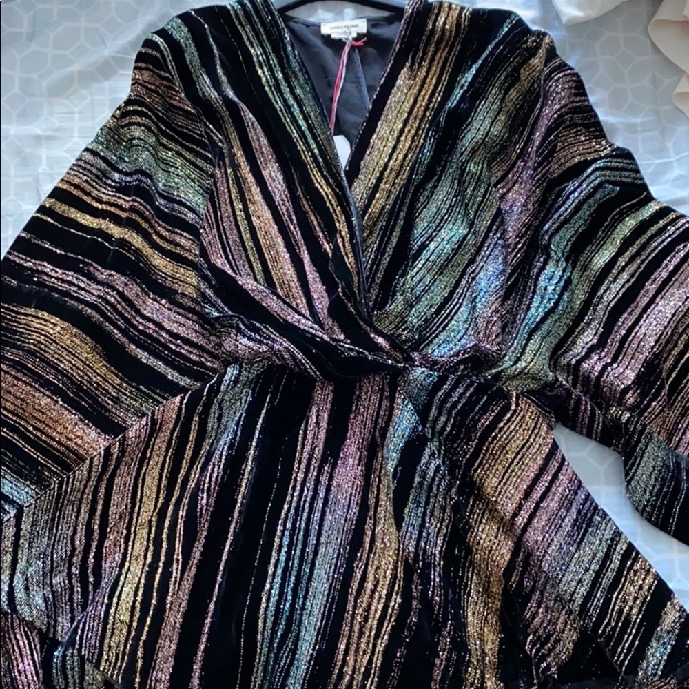 Zadig & Voltaire Ruffle Velours Dress